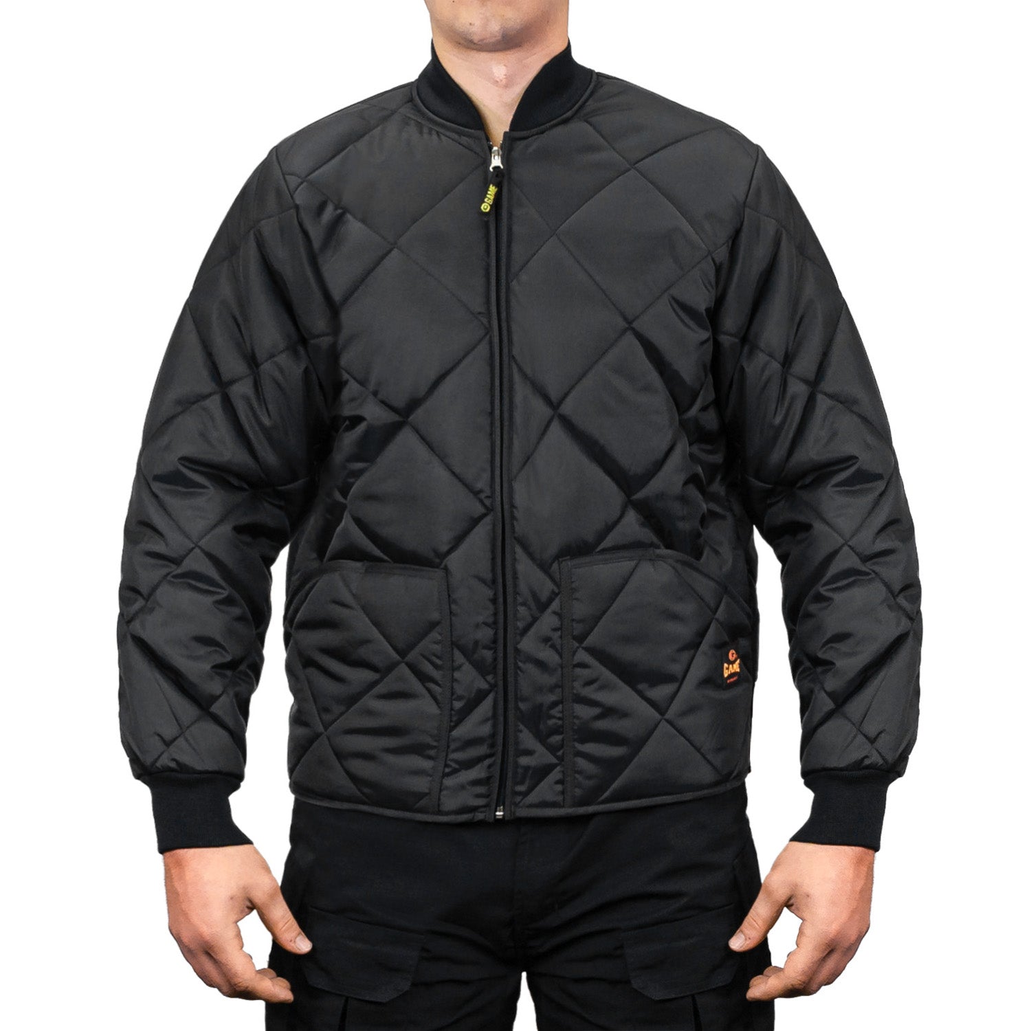 1221-J - THE BRAVEST DIAMOND QUILT JACKET – Game Apparel