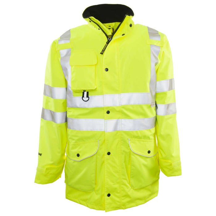 1350 - THE 6 IN 1 HI-VIS JACKET, front