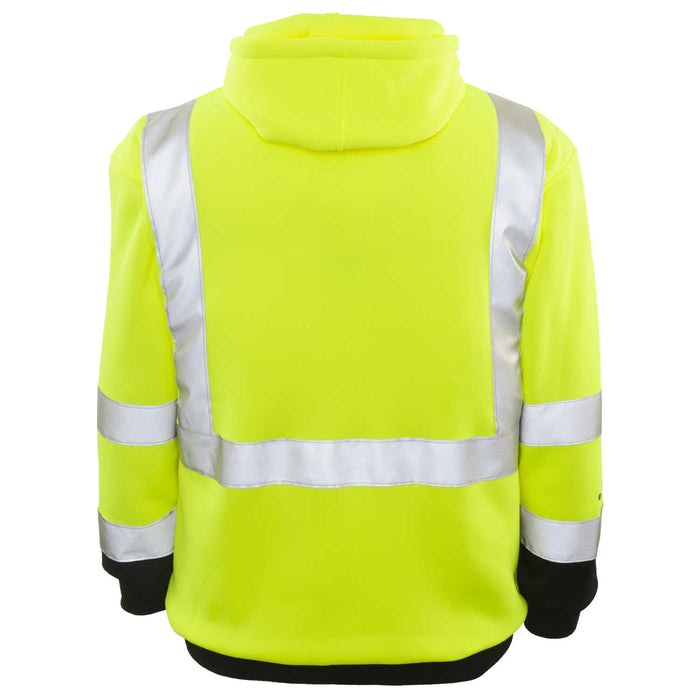 8260 - THE MAINTENANCE HI-VIS HOODIE, back