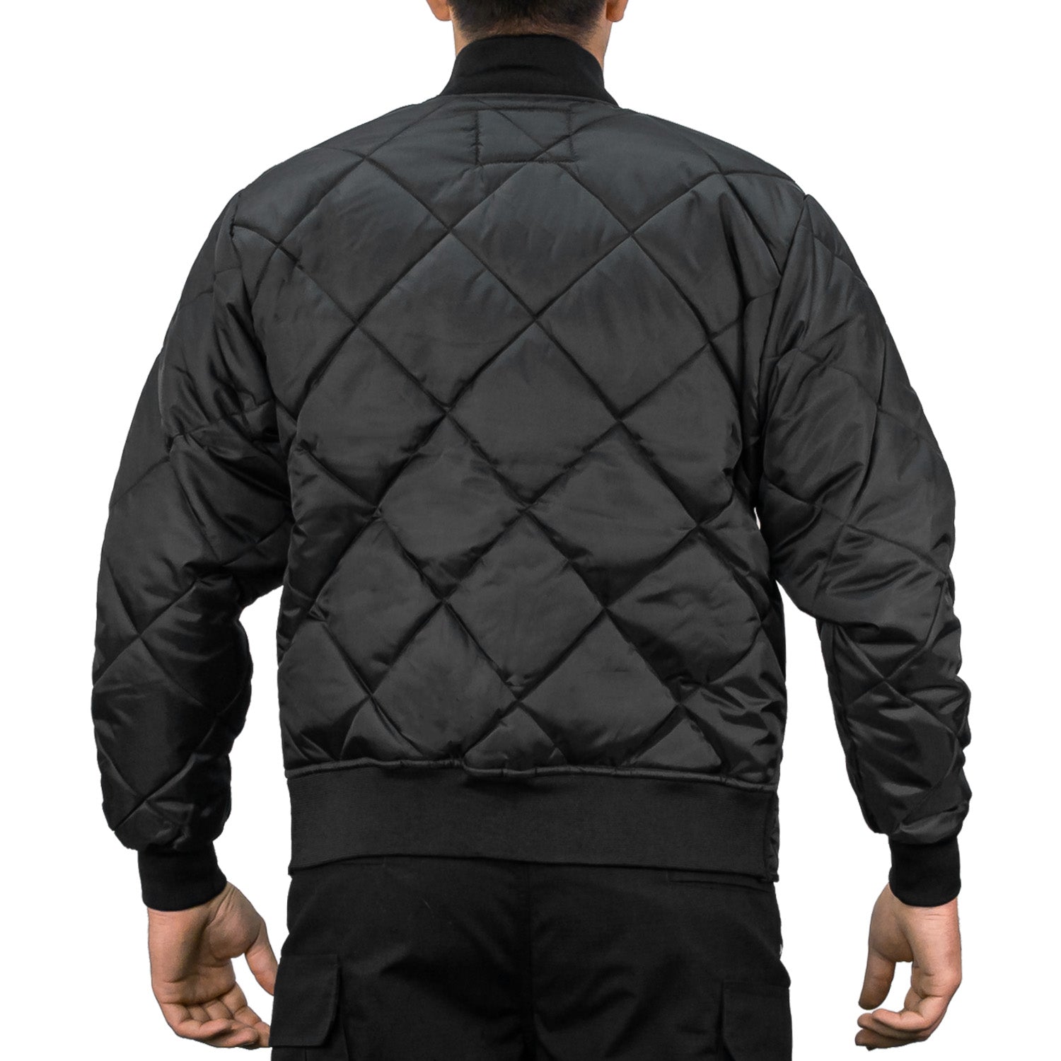 1221-J - THE BRAVEST DIAMOND QUILT JACKET – Game Apparel