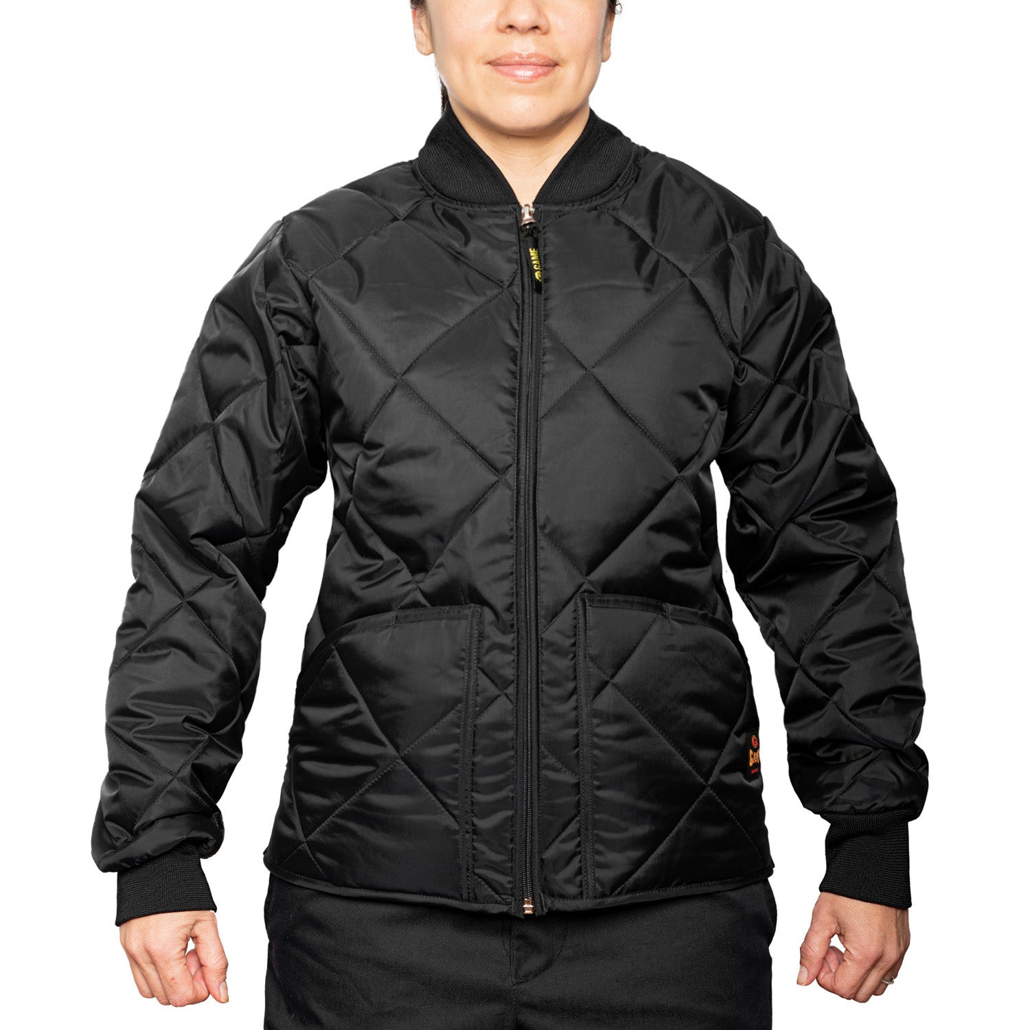 1221-JW - THE BRAVEST LADIES' FIT DIAMOND QUILT JACKET – Game Apparel