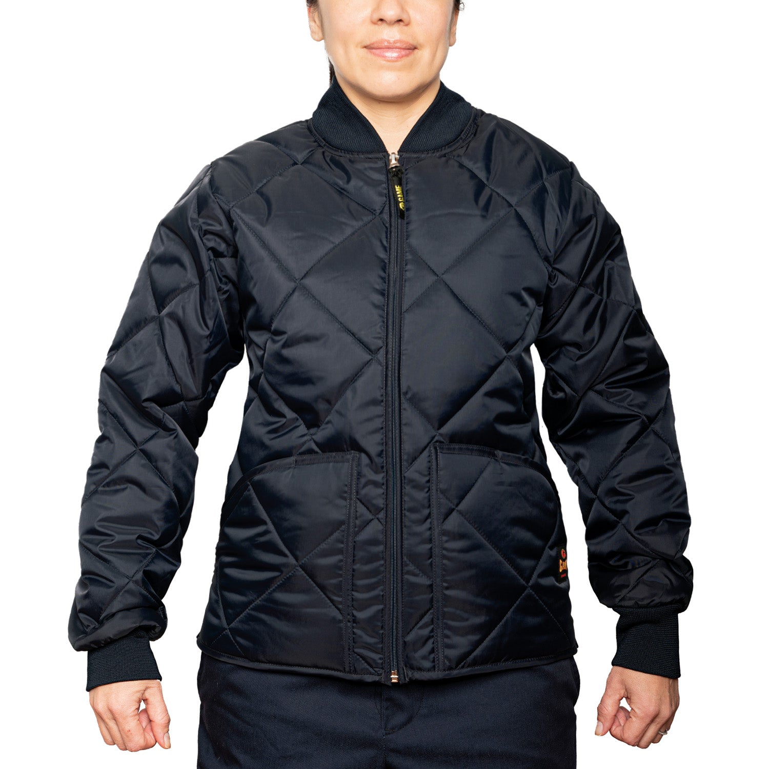 1221-JW - THE BRAVEST LADIES' FIT DIAMOND QUILT JACKET – Game Apparel