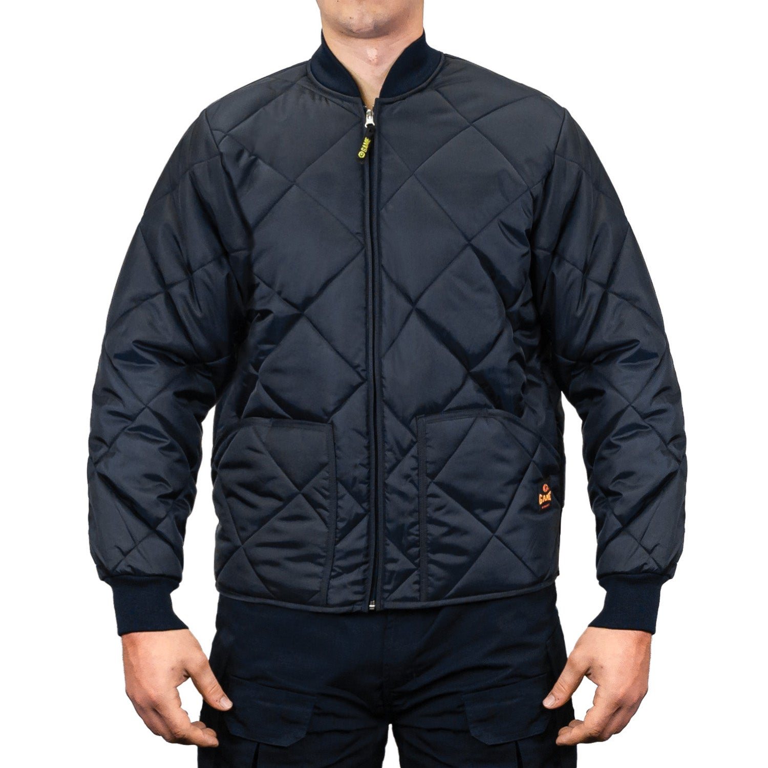 1221-J - THE BRAVEST DIAMOND QUILT JACKET – Game Apparel