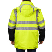 1355 - THE BLACK BOTTOM 6-IN-1 HI-VIS JACKET