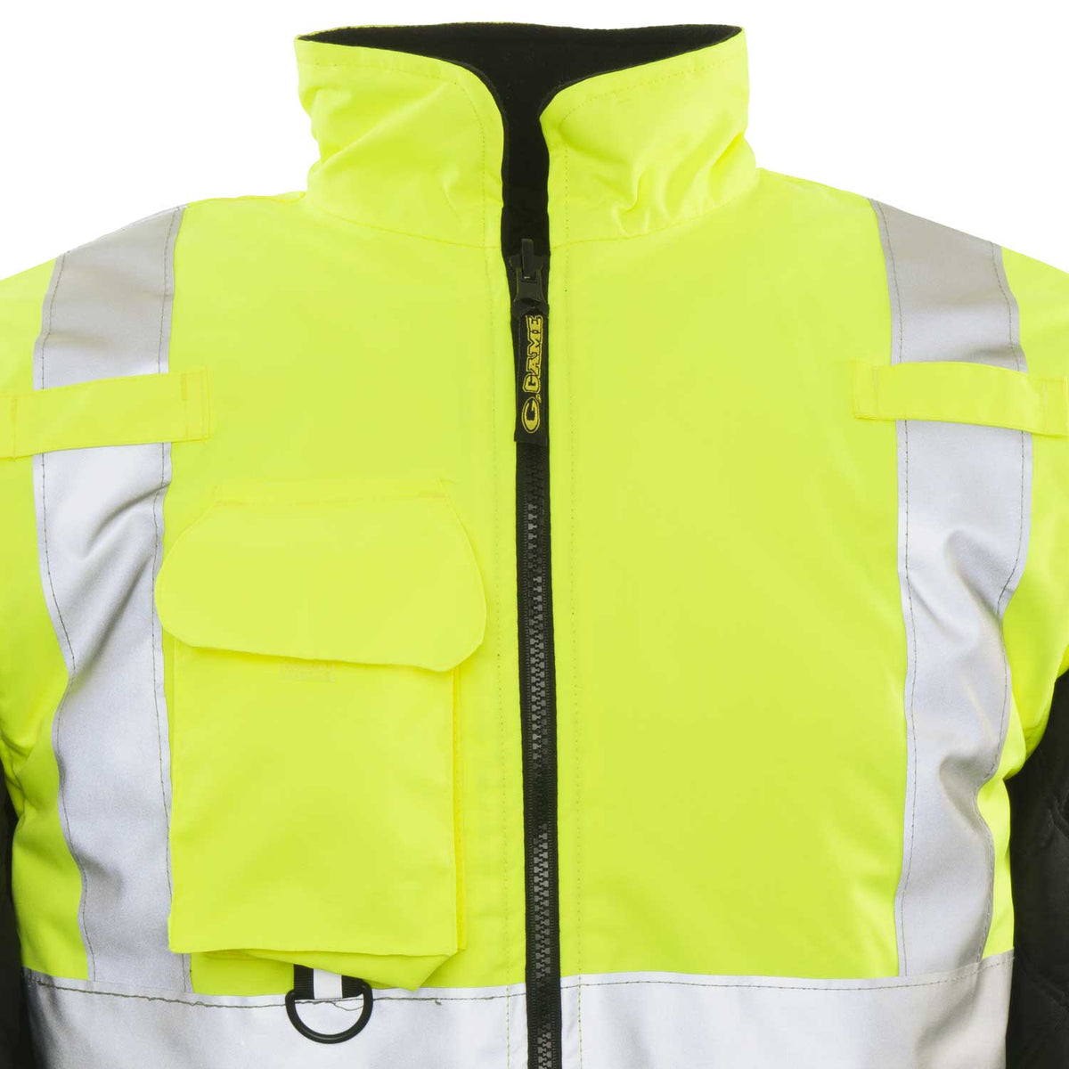 1355 - THE BLACK BOTTOM 6-IN-1 HI-VIS JACKET