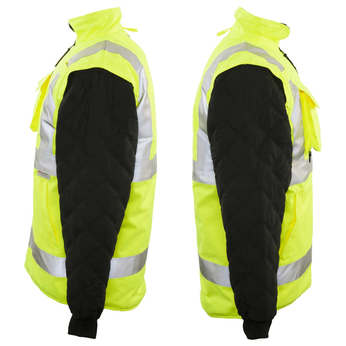 1355 - THE BLACK BOTTOM 6-IN-1 HI-VIS JACKET