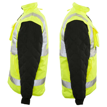 1355 - THE BLACK BOTTOM 6-IN-1 HI-VIS JACKET image 17