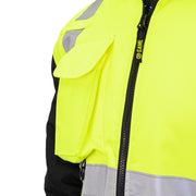 1365 - THE DELUXE 4-IN-1 CONVERTIBLE HI-VIS JACKET
