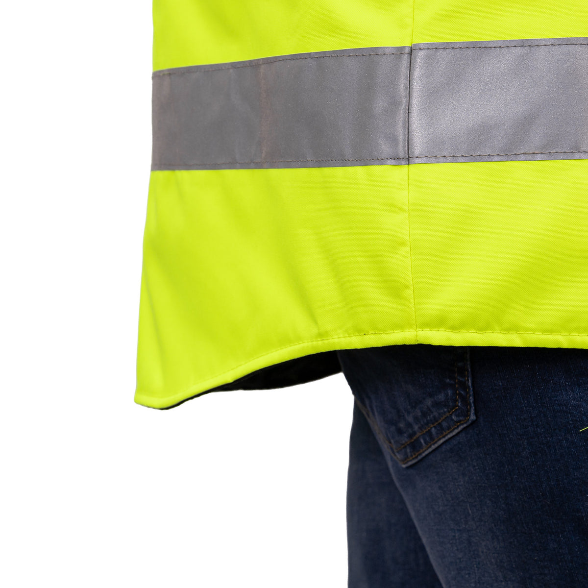1365 - THE DELUXE 4-IN-1 CONVERTIBLE HI-VIS JACKET