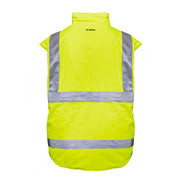 1365 - THE DELUXE 4-IN-1 CONVERTIBLE HI-VIS JACKET