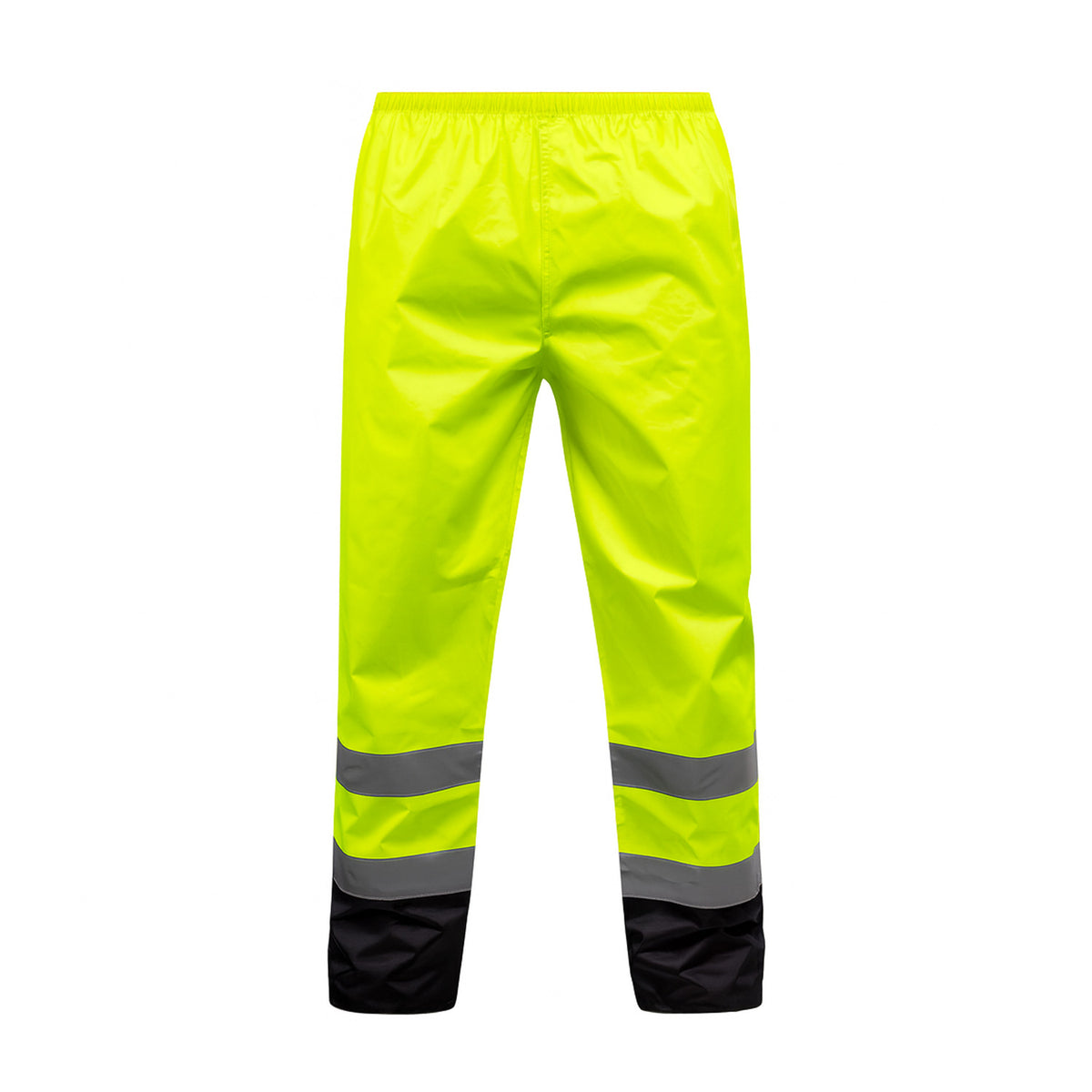 1555E - THE CONO HI-VIS BLACK BOTTOM RAIN PANT