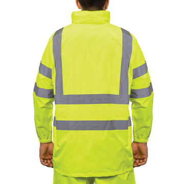 1655E - THE ECONO HI-VIS RAIN JACKET image 2