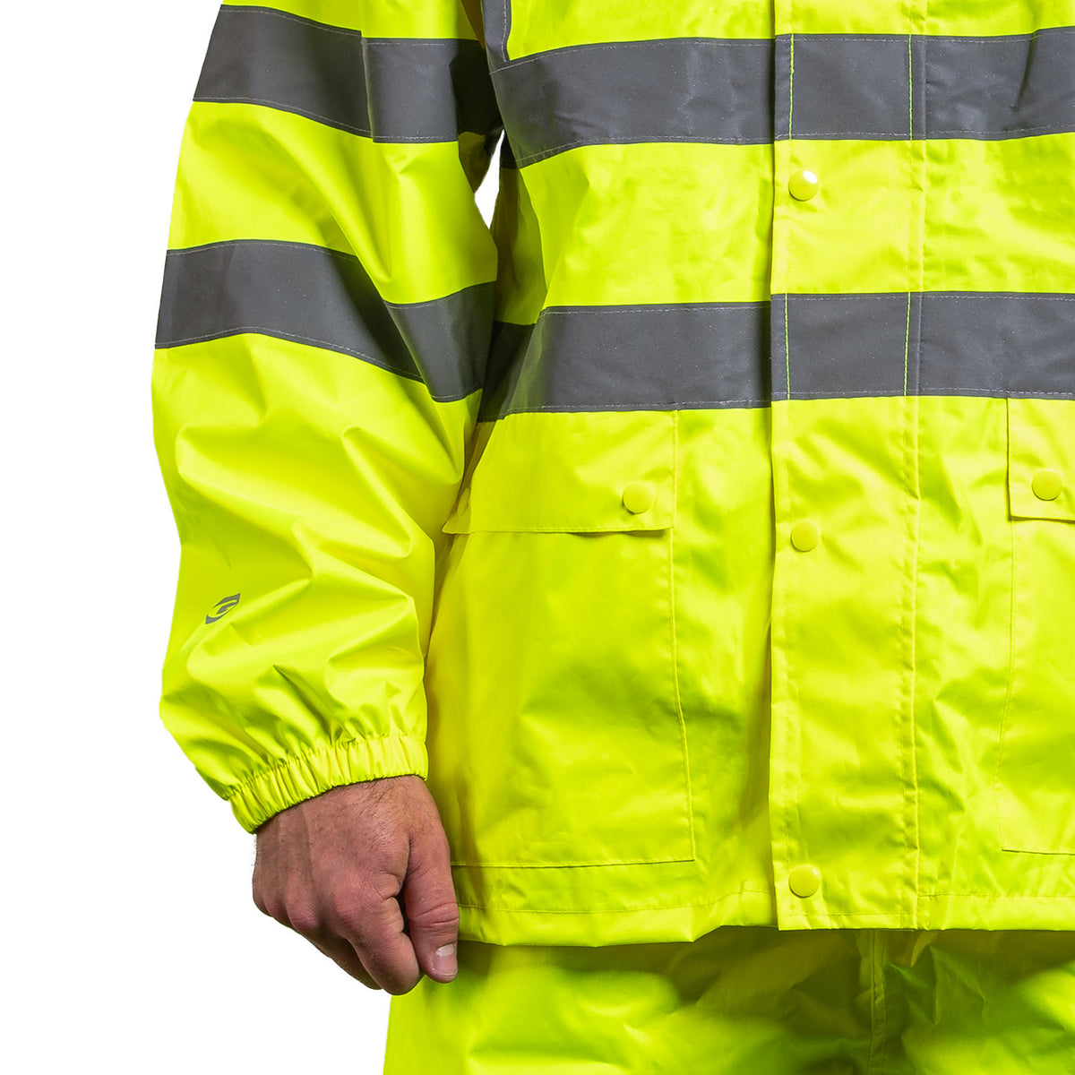 1655E - THE ECONO HI-VIS RAIN JACKET