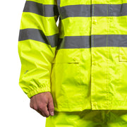 1655E - THE ECONO HI-VIS RAIN JACKET