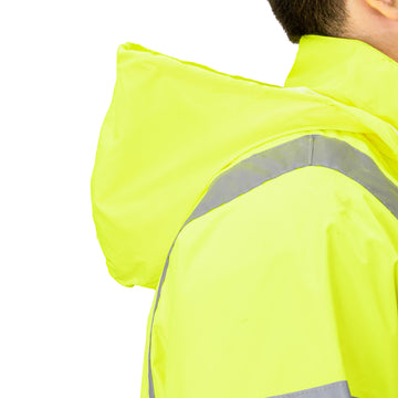 1655E - THE ECONO HI-VIS RAIN JACKET image 3