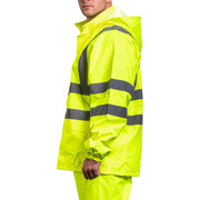 1655E - THE ECONO HI-VIS RAIN JACKET