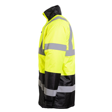 1865E - THE HI-VIS CLASS 3 BLACK BOTTOM PARKA image 5