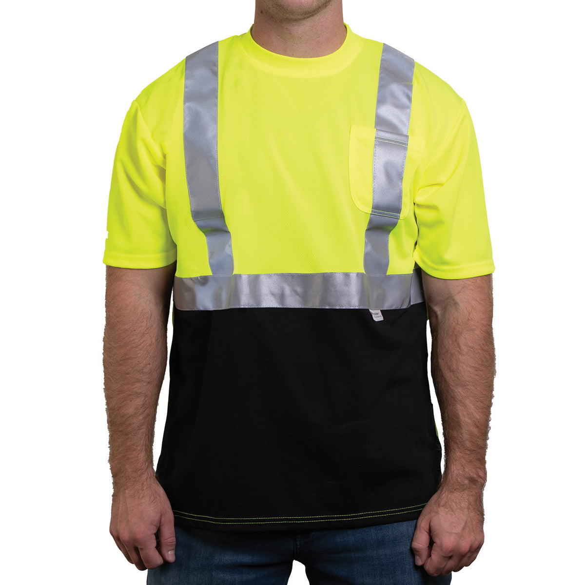 2201 - THE BLACK BOTTOM HI-VIS TEE
