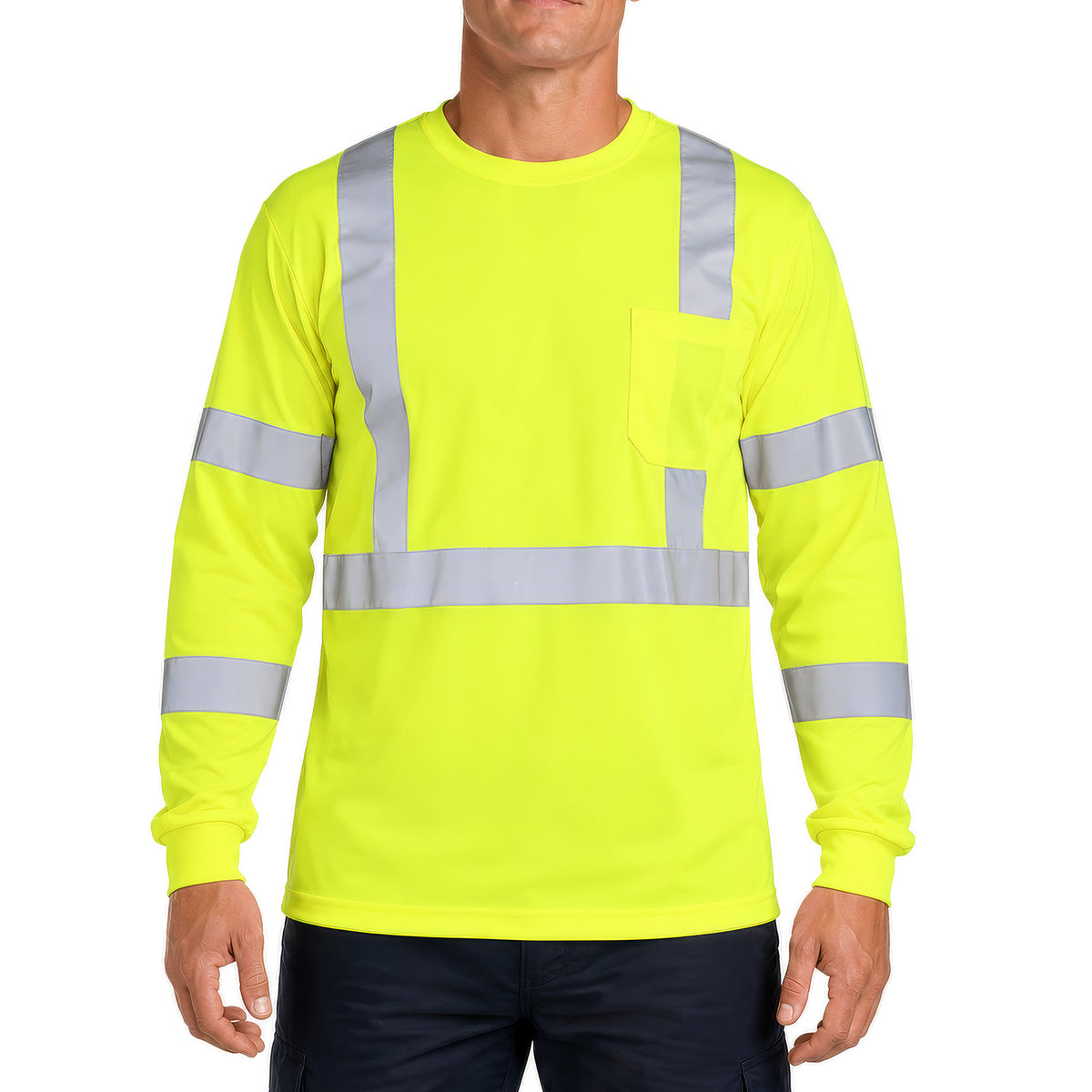 2280 - THE HI VIS LONG SLEEVE TEE