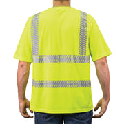 235R - THE VENTILATED DELUXE HI-VIS TEE WITH SEGMENTED REFLECTIVE TAPE