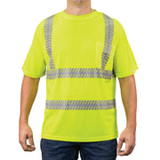 235R - THE VENTILATED DELUXE HI-VIS TEE WITH SEGMENTED REFLECTIVE TAPE