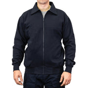 8075 - THE FULL ZIP JOB SHIRT WITH LAY-DOWN COLLAR