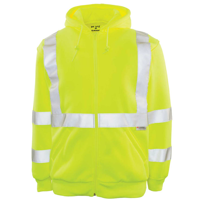 825 - THE MACK HI-VIS HOODIE, front