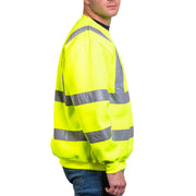 8310E - THE 100% POLY CREWNECK HI-VIS SWEATSHIRT