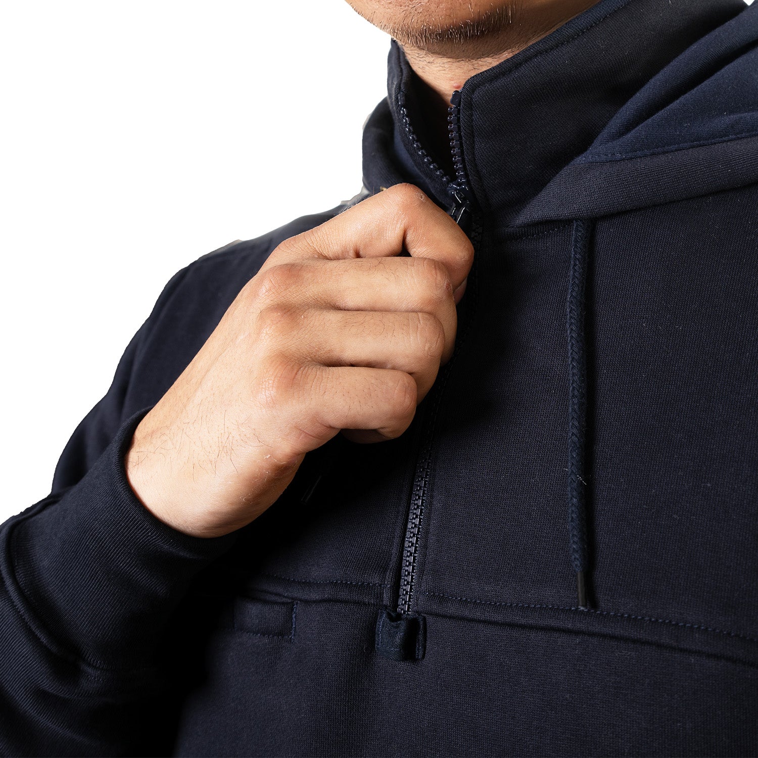 8545 – THE NEXT-GEN QUARTER MASTER 1/4 ZIPPED HOODED JOB SHIRT