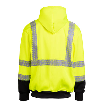 8550E - THE NO ZIPPER ECONO HOODIE WITH SEGMENTED REFLECTIVE TAPE image 5