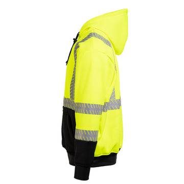 8550E - THE NO ZIPPER ECONO HOODIE WITH SEGMENTED REFLECTIVE TAPE image 6