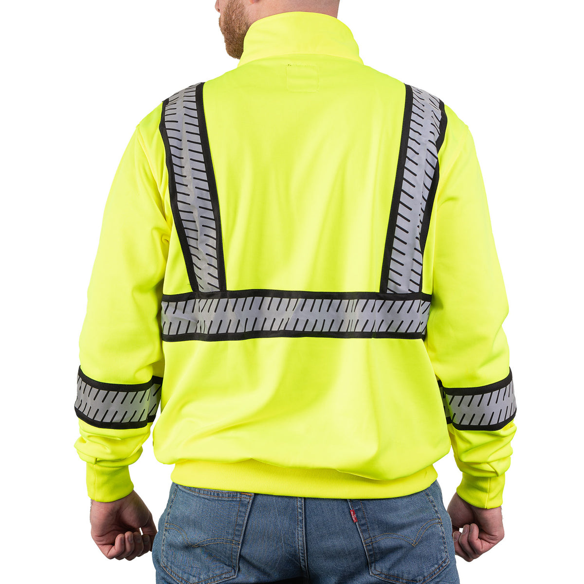 8755 - THE SURVIVOR SAFETY JOB SHIRT WITH CONSTRASTING & SEGMENTED TAPE
