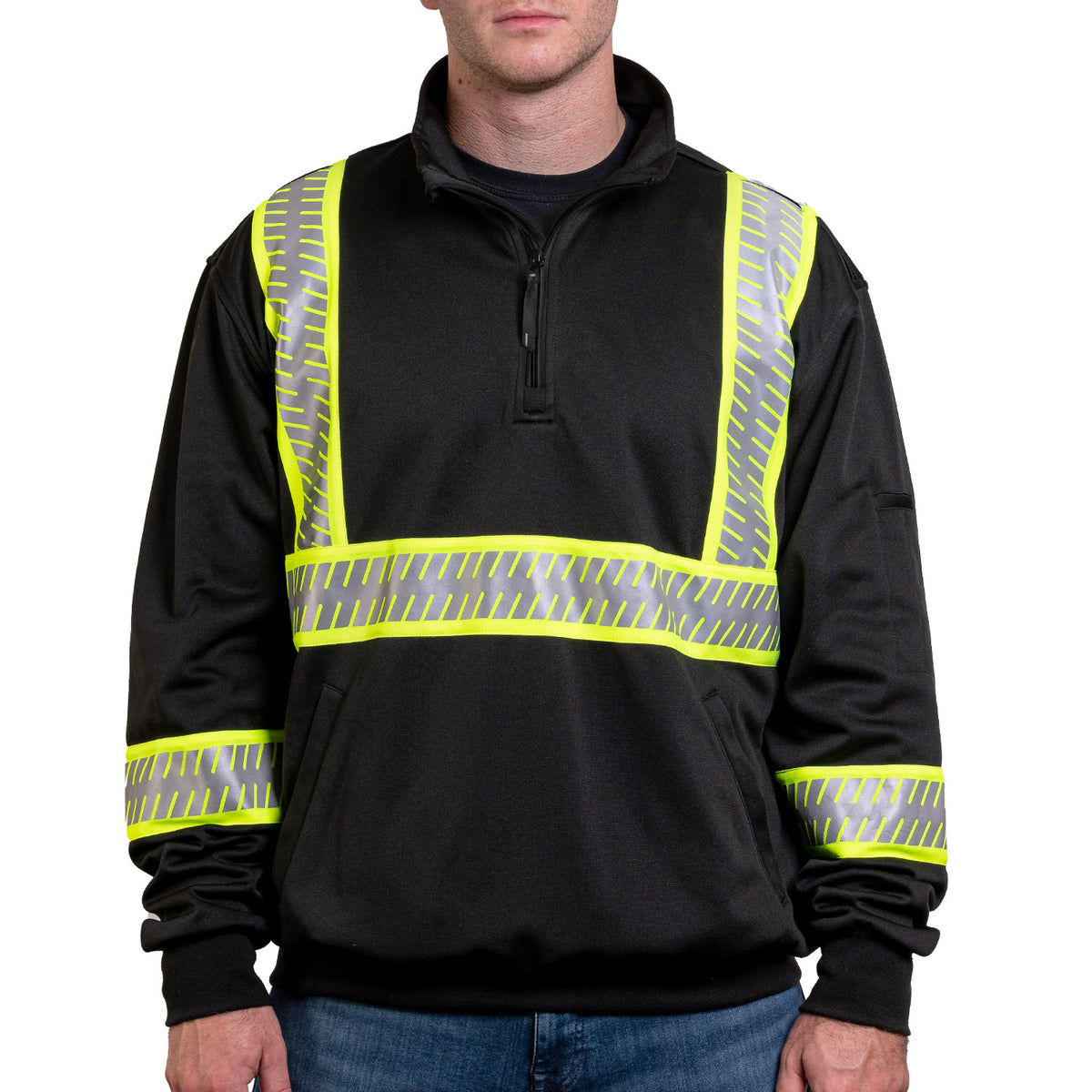 8755 - THE SURVIVOR SAFETY JOB SHIRT WITH CONSTRASTING & SEGMENTED TAPE