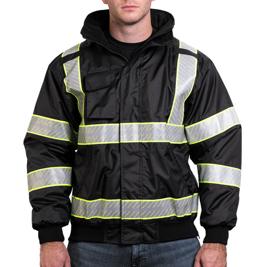 1390 - THE ENHANCED VISIBILITY SAFETY BOMBER JACKET