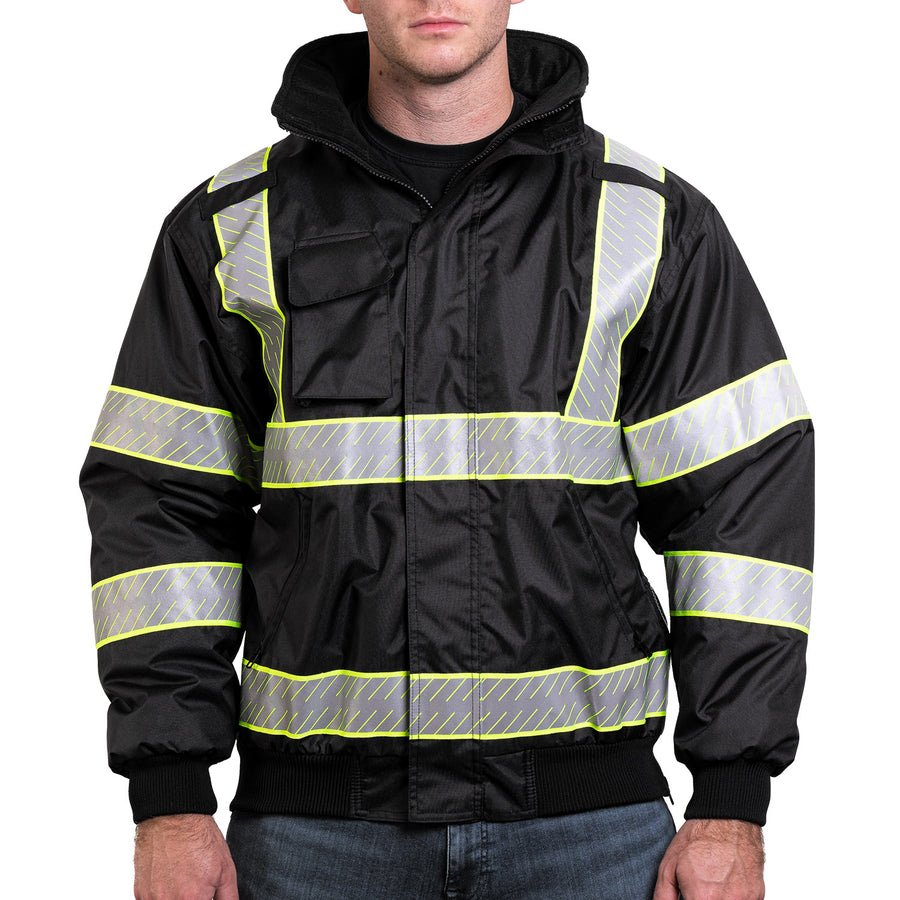1390 - THE ENHANCED VISIBILITY SAFETY BOMBER JACKET