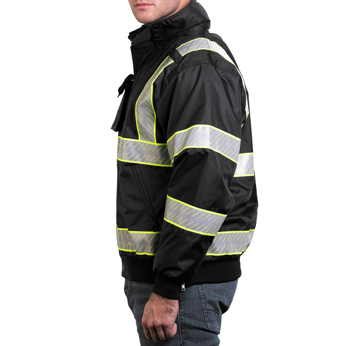 1390 - THE ENHANCED VISIBILITY SAFETY BOMBER JACKET