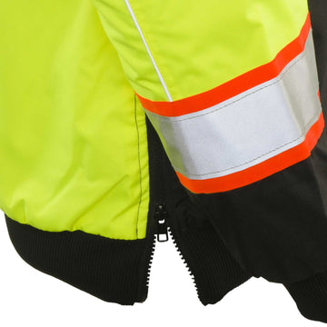1385 - THE TWO-TONE BLACK BOTTOM HI-VIS BOMBER image 9