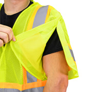 I-495E - THE 5 POINT CLASS 3 BREAKAWAY HI-VIS VEST