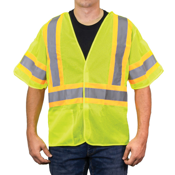 I-495E - THE 5 POINT CLASS 3 BREAKAWAY HI-VIS VEST