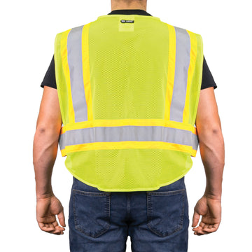 I-684 - THE 5 POINT BREAKAWAY HI-VIS MESH VEST image 2
