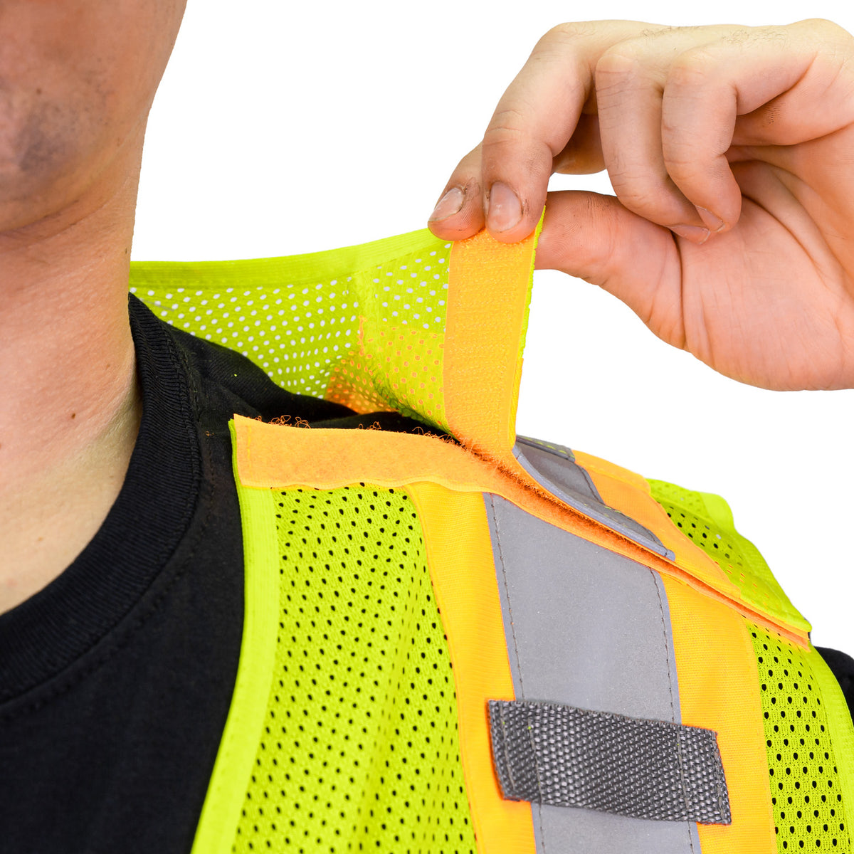 I-684 - THE 5 POINT BREAKAWAY HI-VIS MESH VEST