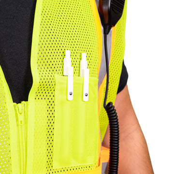 I-684 - THE 5 POINT BREAKAWAY HI-VIS MESH VEST image 4
