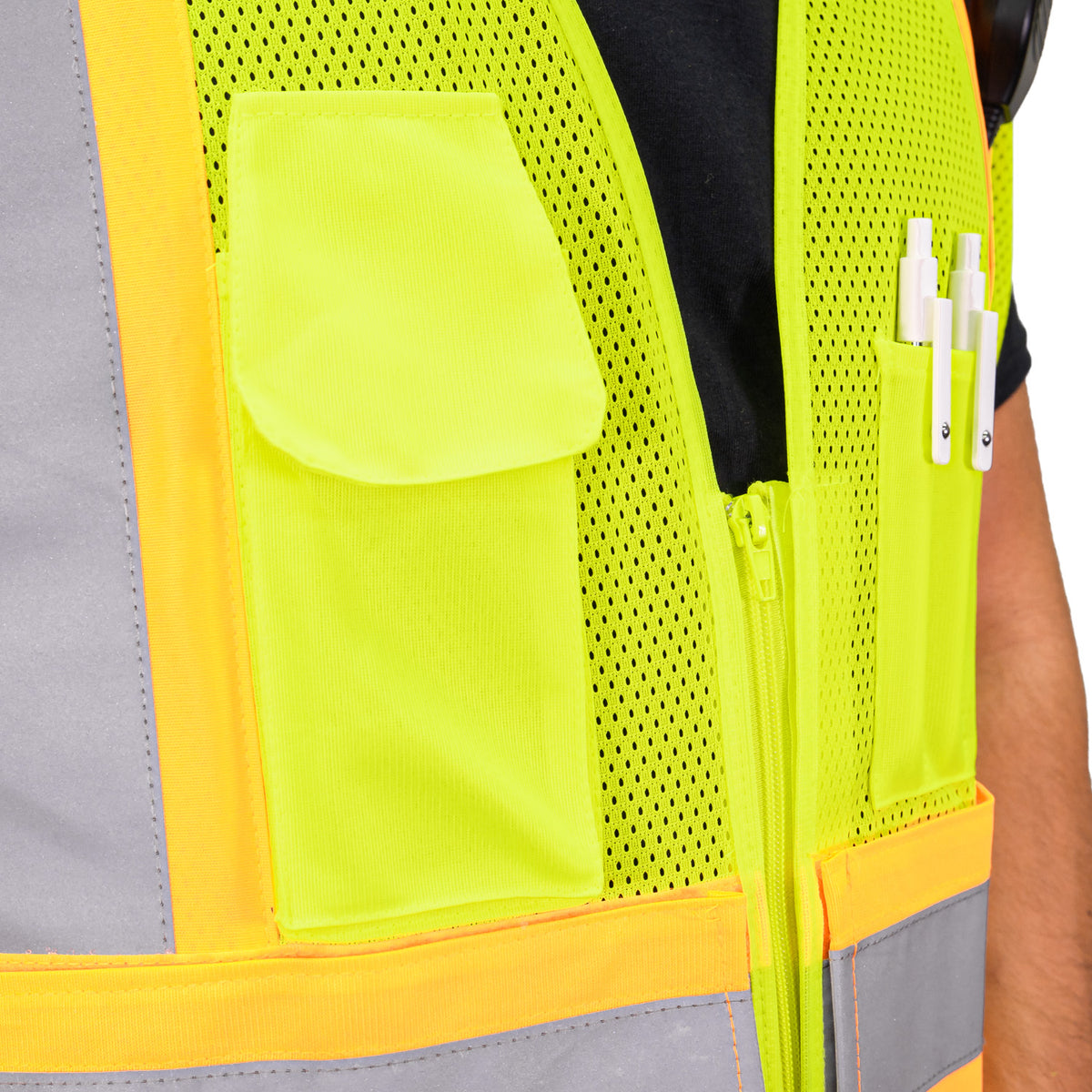 I-684 - THE 5 POINT BREAKAWAY HI-VIS MESH VEST