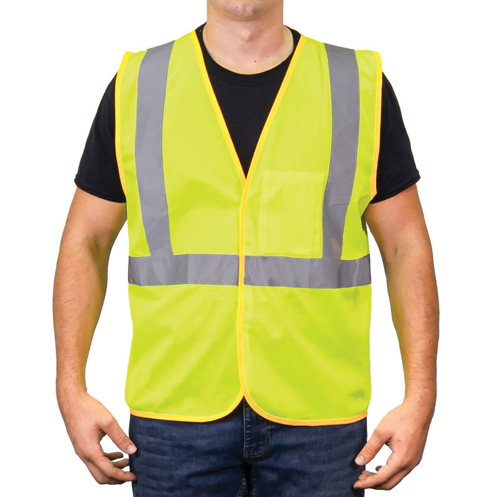 I-70 - THE SAFETY HI-VIS POLY VEST, front