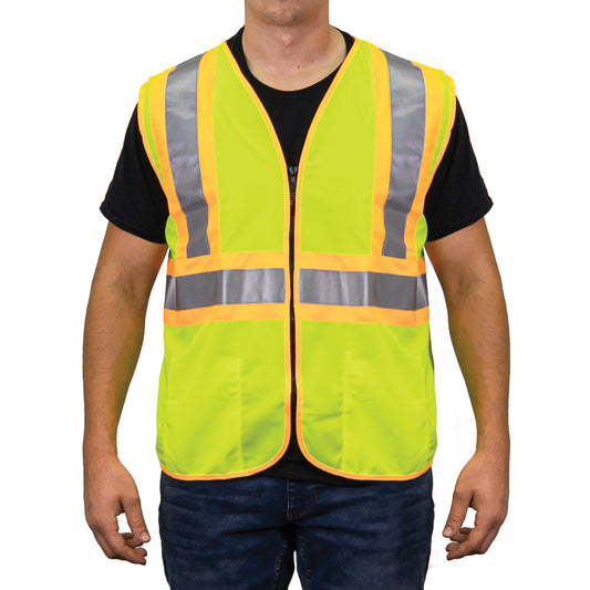 I-84 THE HI-VIS DOT 100% POLY WOVEN FABRIC VEST