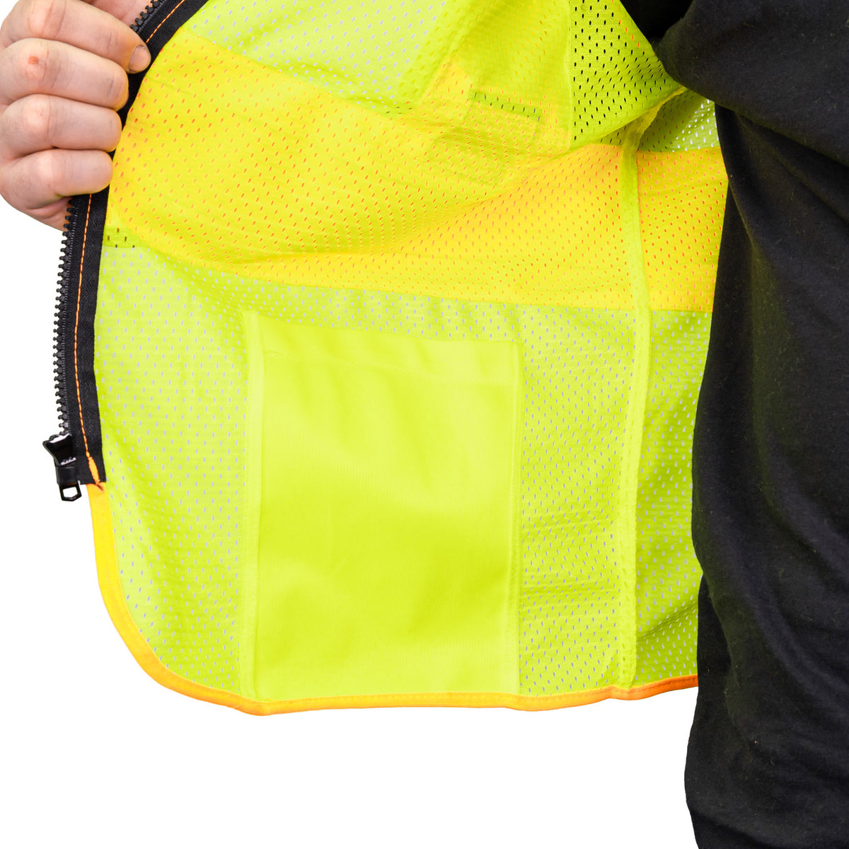 I-85 - THE HI-VIS MESH DOT VEST WITH POCKETS