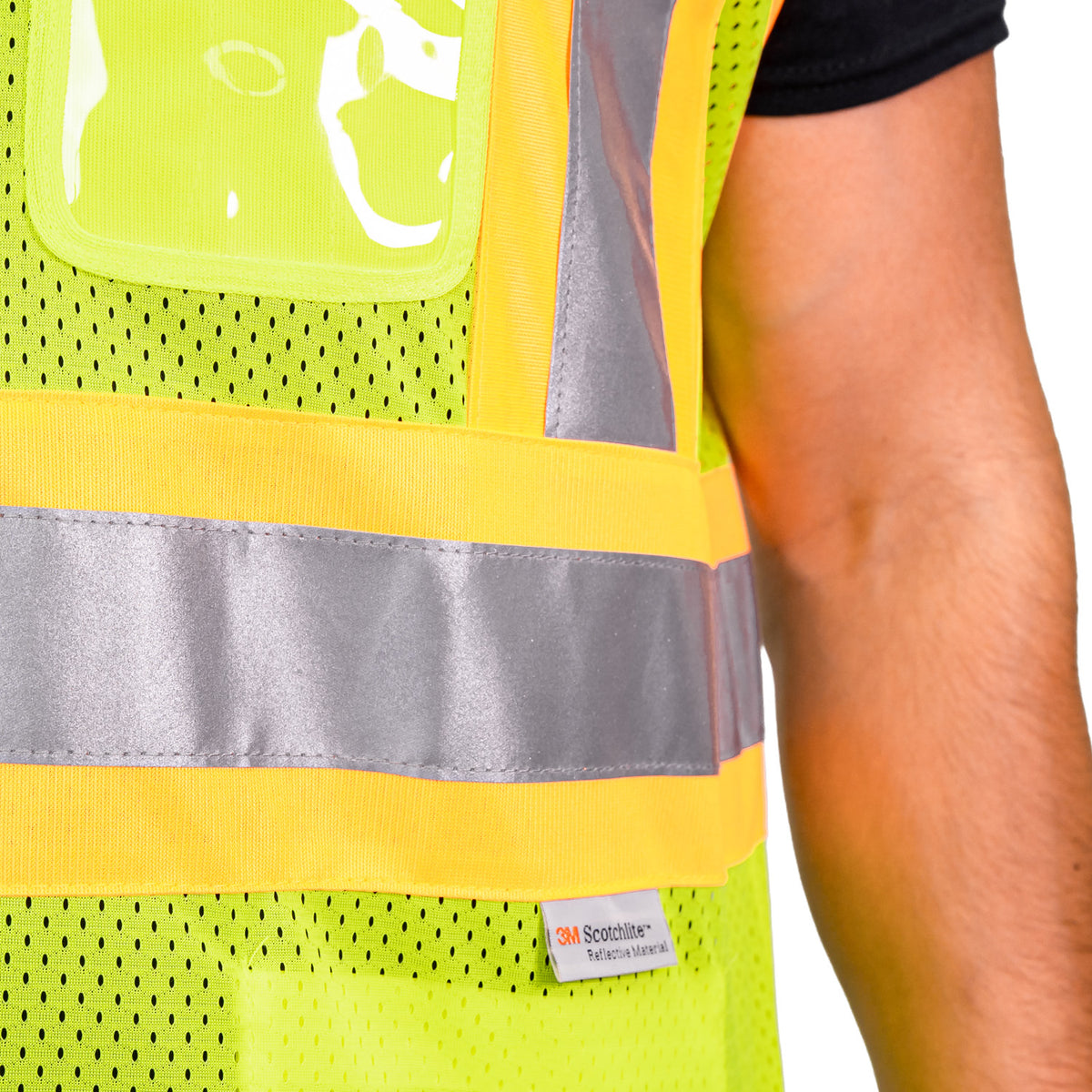 I-85 - THE HI-VIS MESH DOT VEST WITH POCKETS